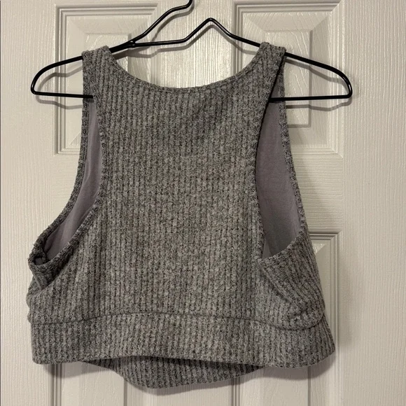 Torrid Gray, Pink, Black Super Soft Plush Waffle Crop Lounge Cami Bundle - Picture 7 of 13